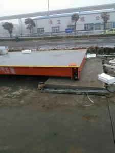 三門峽安達(dá)機(jī)動(dòng)車檢測站 3*18*100噸地磅安裝完畢 全數(shù)字化，高標(biāo)準(zhǔn)化